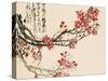 Plum Blossoms-Wu Changshuo-Stretched Canvas