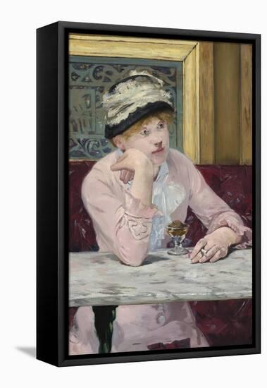 Plum Brandy, 1877-Edouard Manet-Framed Stretched Canvas