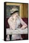 Plum Brandy by ‰Douard Manet-Édouard Manet-Framed Stretched Canvas