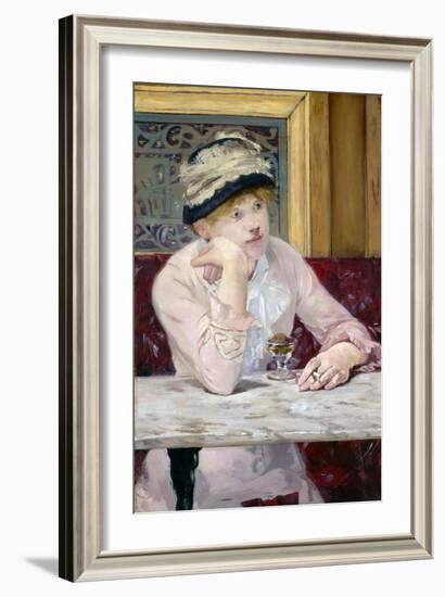 Plum Brandy by ‰Douard Manet-Édouard Manet-Framed Giclee Print