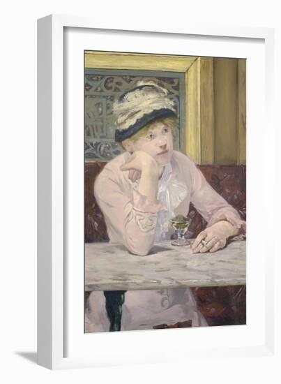 Plum Brandy (La Prune), C. 1877-Edouard Manet-Framed Giclee Print