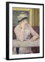 Plum Brandy (La Prune), C. 1877-Edouard Manet-Framed Giclee Print