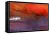 Plum Clouds-Michelle Oppenheimer-Framed Stretched Canvas