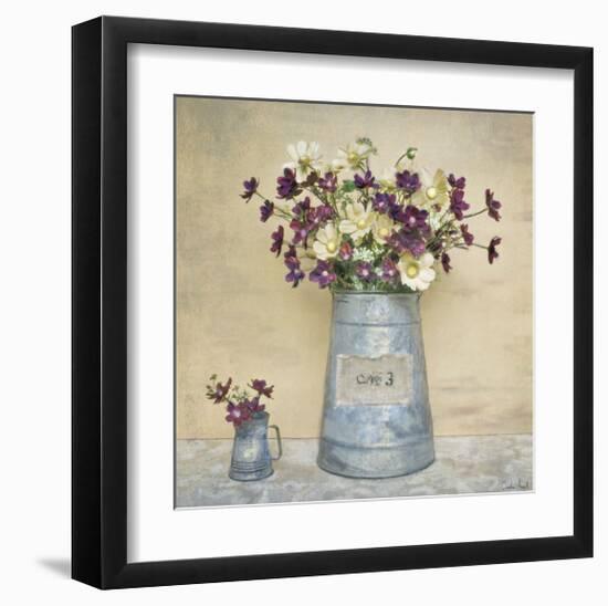 Plum Daisies-Cristin Atria-Framed Giclee Print