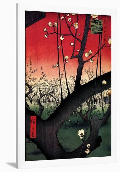 Plum Estate-Ando Hiroshige-Framed Poster