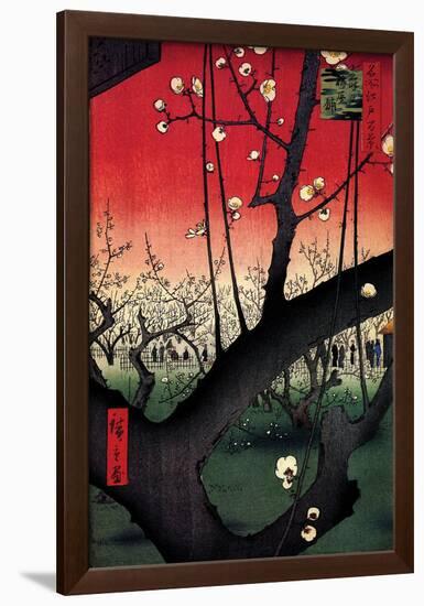 Plum Estate-Ando Hiroshige-Framed Poster