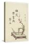 Plum Flower Arrangement-Kitagawa Utamaro-Stretched Canvas