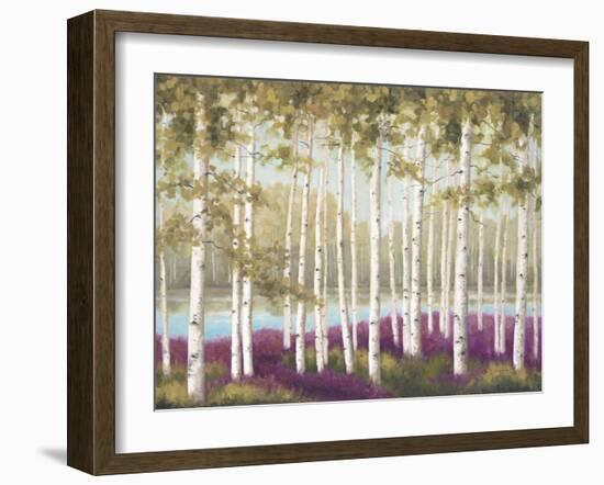 Plum Forest Floor-Jill Schultz McGannon-Framed Art Print