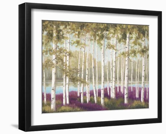 Plum Forest Floor-Jill Schultz McGannon-Framed Art Print