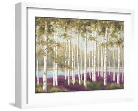 Plum Forest Floor-Jill Schultz McGannon-Framed Art Print