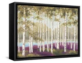 Plum Forest Floor-Jill Schultz McGannon-Framed Stretched Canvas