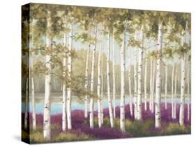 Plum Forest Floor-Jill Schultz McGannon-Stretched Canvas