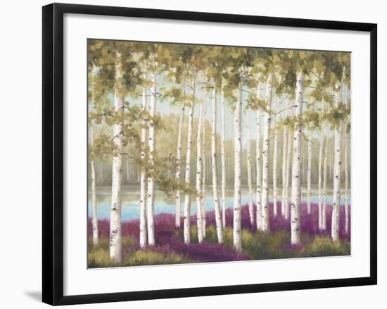 Plum Forest Floor-Jill Schultz McGannon-Framed Art Print