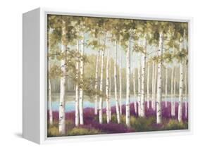Plum Forest Floor-Jill Schultz McGannon-Framed Stretched Canvas