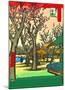 Plum Garden at Kamata-Ando Hiroshige-Mounted Giclee Print