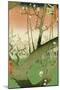 Plum Garden, Kameido-Ando Hiroshige-Mounted Giclee Print