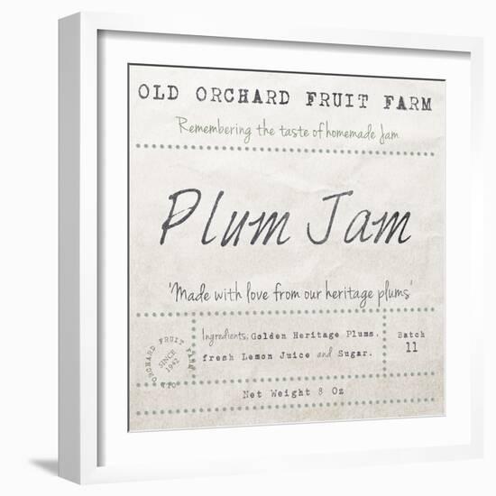 Plum Jam-The Vintage Collection-Framed Giclee Print