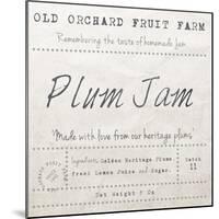 Plum Jam-The Vintage Collection-Mounted Giclee Print