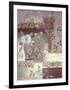 Plum Paisley-Muriel Verger-Framed Art Print