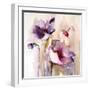 Plum Poppies I-Leticia Herrera-Framed Art Print