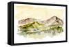 Plum Ridge II-Ethan Harper-Framed Stretched Canvas