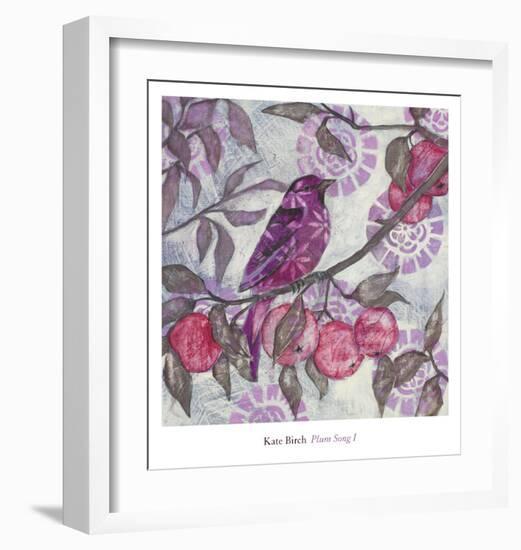 Plum Song I-Kate Birch-Framed Art Print