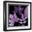 Plum Sunprint Leaves-Dan Zamudio-Framed Art Print