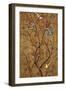 Plum Tree Panel III-Rodolfo Jimenez-Framed Art Print