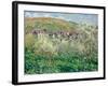 Plum Trees, 1879-Claude Monet-Framed Giclee Print