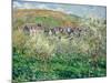 Plum Trees, 1879-Claude Monet-Mounted Giclee Print