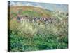 Plum Trees, 1879-Claude Monet-Stretched Canvas