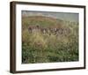 Plum Trees in Blossom, 1879-Claude Monet-Framed Art Print