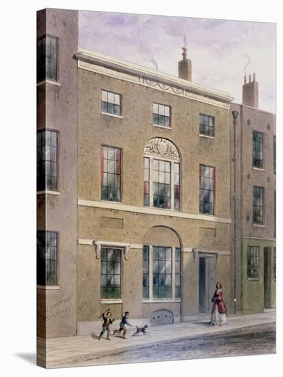 Plumbers Hall in Great Bush Lane, Cannon Street, 1851-Thomas Hosmer Shepherd-Stretched Canvas