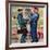 "Plumbers", June 2,1951-Norman Rockwell-Framed Giclee Print