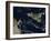 Plume from Mt. Etna in Sicily-null-Framed Photographic Print