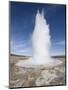 Plume of Water and Steam From the Strokkur Geysir Exploding Into the Air at Geysir Near Reykjavik-null-Mounted Photographic Print