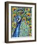 Plumed Peacock I-Carolee Vitaletti-Framed Art Print