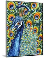 Plumed Peacock I-Carolee Vitaletti-Mounted Art Print