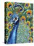 Plumed Peacock I-Carolee Vitaletti-Stretched Canvas