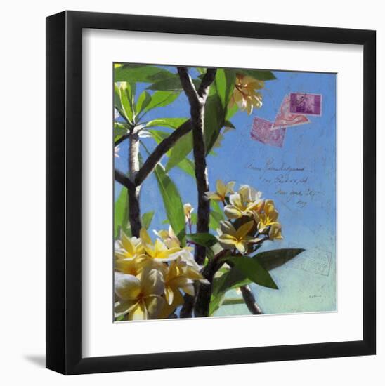 Plumeria 02-Rick Novak-Framed Art Print