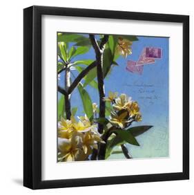 Plumeria 02-Rick Novak-Framed Art Print