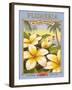 Plumeria-Kerne Erickson-Framed Art Print