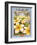 Plumeria-Kerne Erickson-Framed Art Print