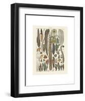 Plumes-Adolphe Millot-Framed Art Print