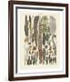 Plumes-Adolphe Millot-Framed Art Print