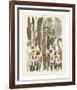 Plumes-Adolphe Millot-Framed Art Print