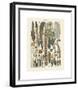 Plumes-Adolphe Millot-Framed Giclee Print