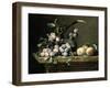 Plums, Melon and Peaches, C1630-1680-Pierre Dupuis-Framed Giclee Print