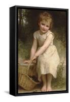 Plums-William Adolphe Bouguereau-Framed Stretched Canvas