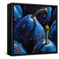 Plums-null-Framed Stretched Canvas